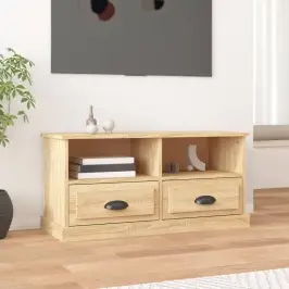 Tv Skapītis, Sonomas Ozolkoka, 93X35,5X45 Cm, Inženierijas Koks Vidaxl