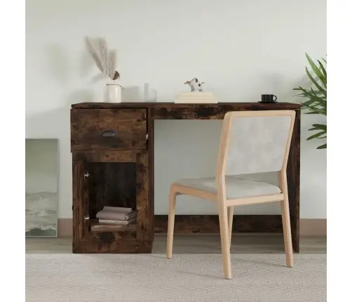 Rakstāmgalds Ar Atvilktni, Ozolkoka Krāsa, 115X50X75 Cm Vidaxl