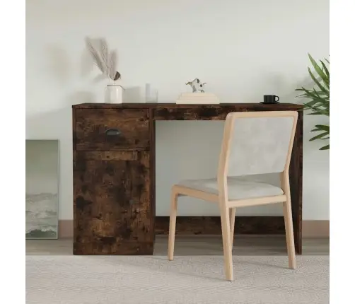 Rakstāmgalds Ar Atvilktni, Ozolkoka Krāsa, 115X50X75 Cm Vidaxl