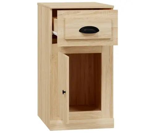 Šoninė Spintelė Su Stalčiumi, Ąžuolo, 40X50X75cm Mediena