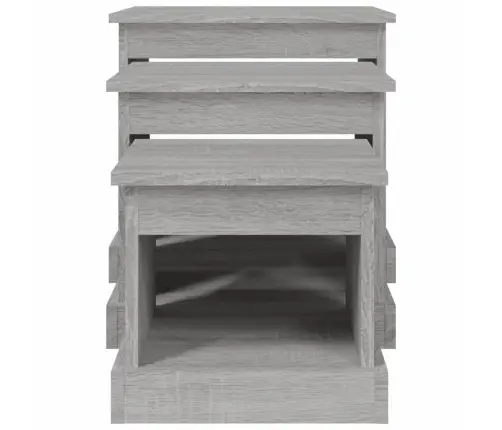 Kohvilaud 3 Tk, Hall Sonoma Tamm, Tehispuit