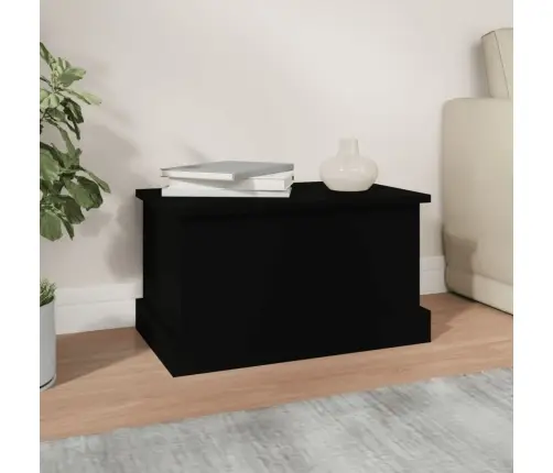 Daiktadėžė, Juodos Spalvos, 50X30X28cm Apdirbta Mediena