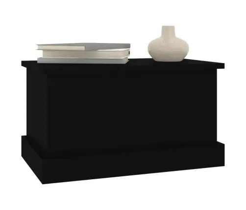 Daiktadėžė, Juodos Spalvos, 50X30X28cm Apdirbta Mediena