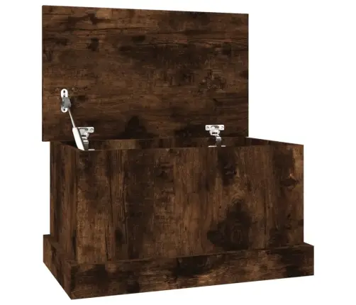 Daiktadėžė, Dūminio Ąžuolo, 50X30X28cm Apdirbta Mediena