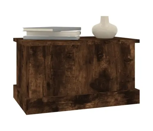 Daiktadėžė, Dūminio Ąžuolo, 50X30X28cm Apdirbta Mediena