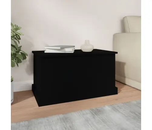 Daiktadėžė, Juodos Spalvos, 70X40X38cm Apdirbta Mediena