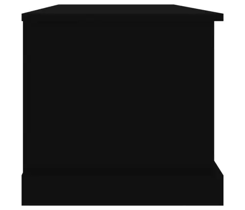 Daiktadėžė, Juodos Spalvos, 70X40X38cm Apdirbta Mediena
