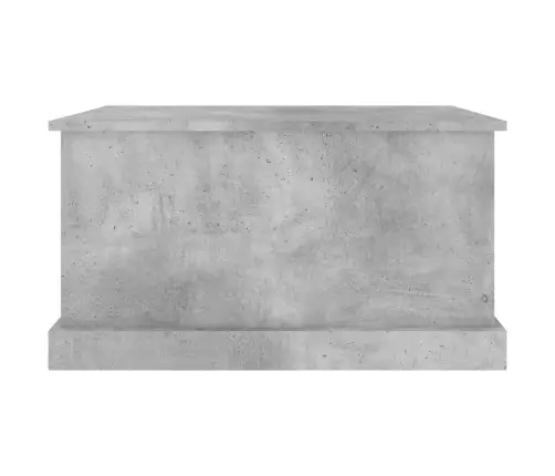 Uzglabāšanas Kaste, Pelēka, 70X40X38 Cm, Inženierijas Koks Vidaxl