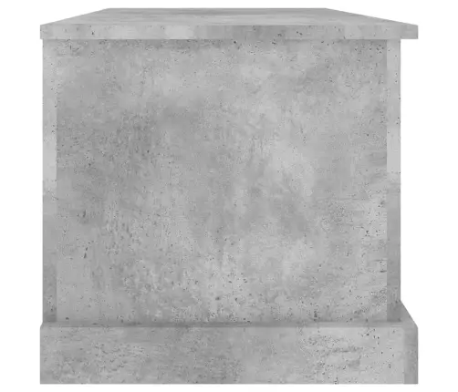 Uzglabāšanas Kaste, Pelēka, 70X40X38 Cm, Inženierijas Koks Vidaxl