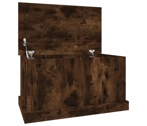 Daiktadėžė, Dūminio Ąžuolo, 70X40X38cm Apdirbta Mediena