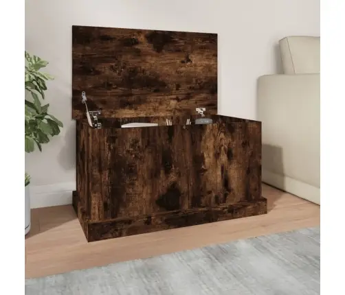 Daiktadėžė, Dūminio Ąžuolo, 70X40X38cm Apdirbta Mediena