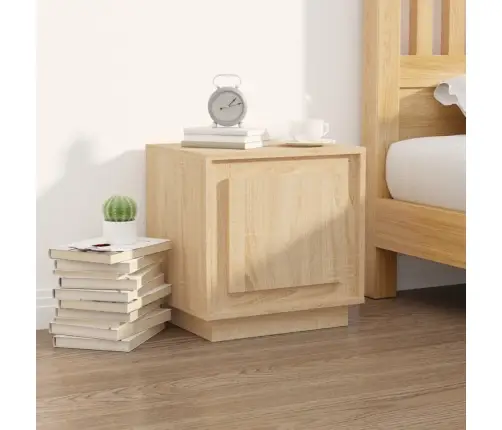 Naktsskapīši, 2 Gb., Ozola Krāsā, 44X35X45Cm, Inženierijas Koks Vidaxl