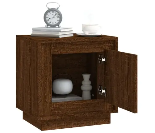 Naktsgaldiņš, Ozolkoka, 44X35X45 Cm, Inženierijas Koks Vidaxl