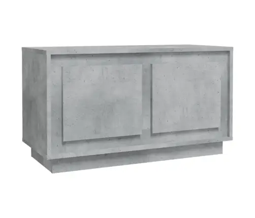 Tv Skapītis, Betona Pelēks, 80X35X45 Cm, Inženierijas Koks Vidaxl
