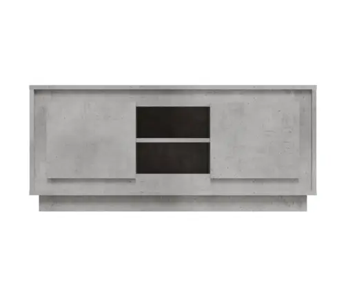 Televizoriaus Spintelė, Betono Pilka, 102X35X45cm Mediena