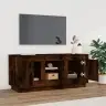 Televizoriaus Spintelė, Dūminio Ąžuolo, 102X35X45cm Mediena Televizoriaus Spintelė, Dūminio Ąžuolo, 102X35X45cm Mediena