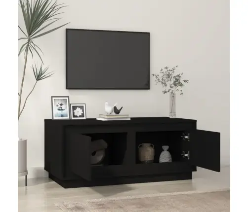 Kafijas Galdiņš, 102X50X44 Cm, Inženierijas Koks, Melns Vidaxl