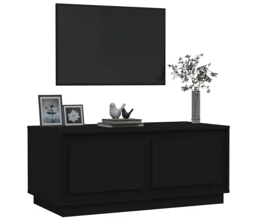 Kafijas Galdiņš, 102X50X44 Cm, Inženierijas Koks, Melns Vidaxl