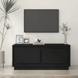 Kafijas Galdiņš, 102X50X44 Cm, Inženierijas Koks, Melns Vidaxl