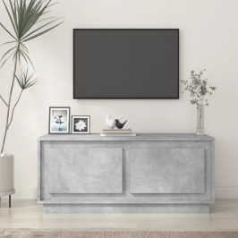 Kafijas Galdiņš, Betona Pelēks, 102X50X44 Cm, Inženierijas Koks Vidaxl