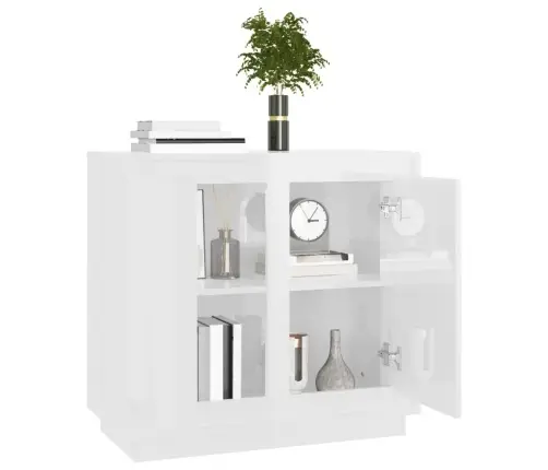 Skapītis, 80X34X75 Cm, Inženierijas Koks, Spīdīgi Balts Vidaxl Skapītis, 80X34X75 Cm, Inženierijas Koks, Spīdīgi Balts Vidaxl