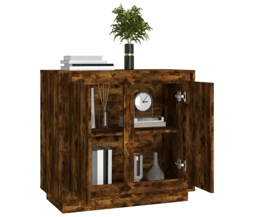 Skapītis, 80X34X75 Cm, Inženierijas Koks, Ozolkoka Krāsa Vidaxl