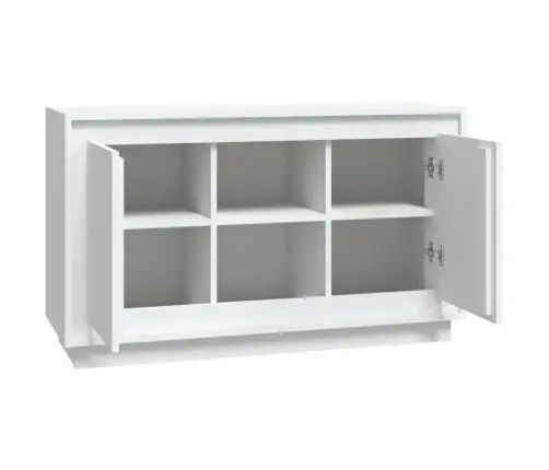 Kumode, 102X35X60 Cm, Inženierijas Koks, Balta Vidaxl