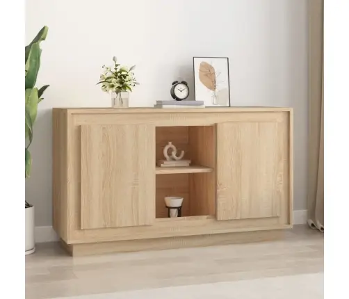 Kumode, Ozolkoka Krāsā, 102X35X60 Cm, Inženierijas Koks Vidaxl