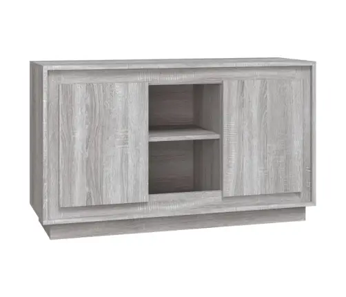 Kumode, Pelēka Ozolkoka, 102X35X60 Cm, Inženierijas Koks Vidaxl