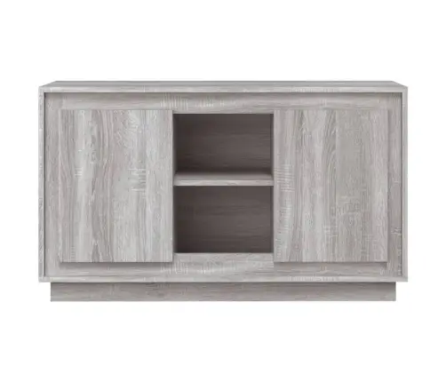 Kumode, Pelēka Ozolkoka, 102X35X60 Cm, Inženierijas Koks Vidaxl