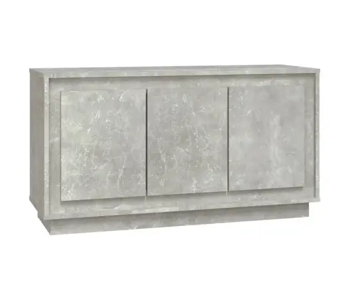 Šoninė Spintelė, Betono Pilka, 102X35X55cm Apdirbta Mediena
