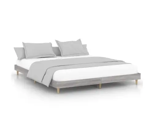 Lovos Rėmas, Pilkos Ąžuolo Spalvos, 200X200cm Apdirbta Mediena