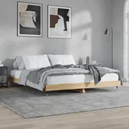 Lovos Rėmas Be Čiužinio, Sonoma, 180X200cm Apdirbta Mediena