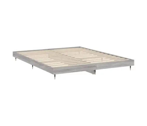 Voodiraam, Hall Sonoma Tamm, 120 X 200 cm Tehispuit