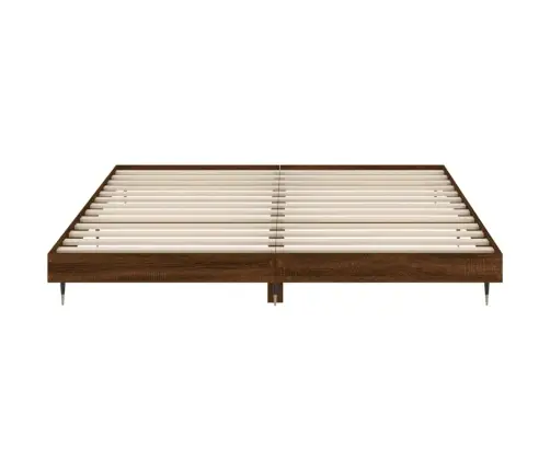 Lovos Rėmas Be Čiužinio, Dūminis, 120X200cm Apdirbta Mediena
