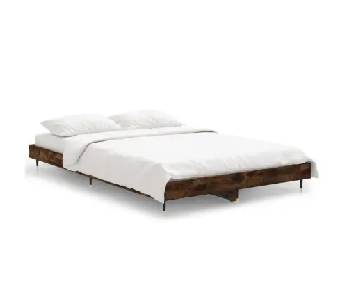 Gulta Bez Matrača, Ozolkoka, 120X190 Cm, Inženierijas Koks Vidaxl