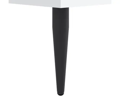 Gultas Rāmis, Balts, 90X200 Cm, Inženierijas Koks Vidaxl