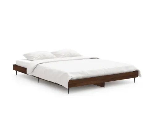 Lovos Rėmas Be Čiužinio, Dūminis, 140X190cm Apdirbta Mediena