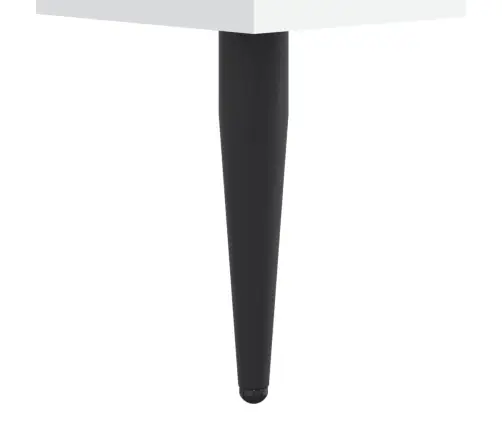 Voodiraam, Valge, 135X190 cm Teras Ja Tehispuit