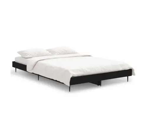 Lovos Rėmas, Juodos Spalvos, 120X190cm Apdirbta Mediena