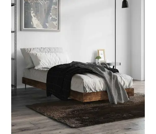 Lovos Rėmas Be Čiužinio, Dūminis, 75X190cm Apdirbta Mediena