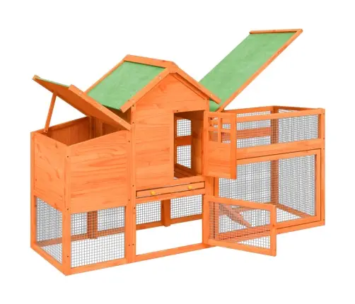 Vistu Būris, 186,5X58,5X113 Cm, Priedes Masīvkoks Vidaxl