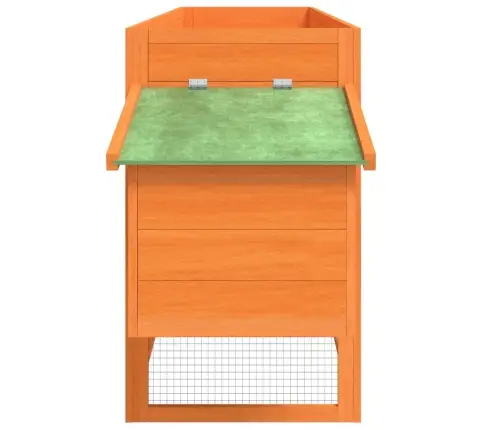 Vistu Būris, Brūns, 204X50X84 Cm, Priedes Masīvkoks Vidaxl