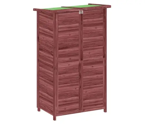 Dārza Instrumentu Šķūnis, Brūns, 83X57X140 Cm, Priedes Koks Vidaxl