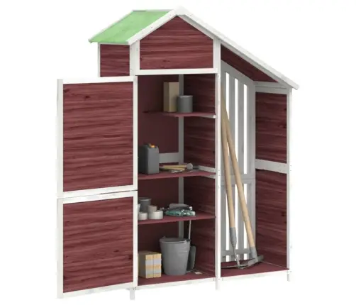 Aia Tööriistakuur, Helepruun, 120 X 53,5 X 170 cm Männipuit