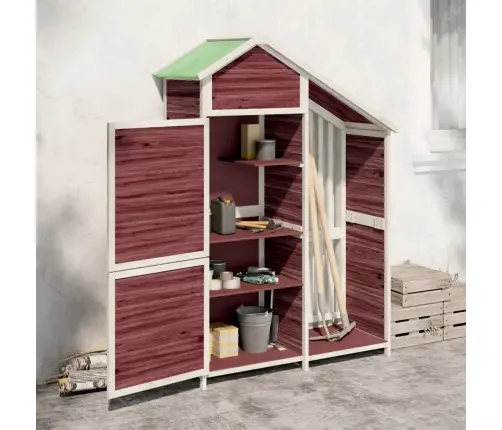 Aia Tööriistakuur, Helepruun, 120 X 53,5 X 170 cm Männipuit