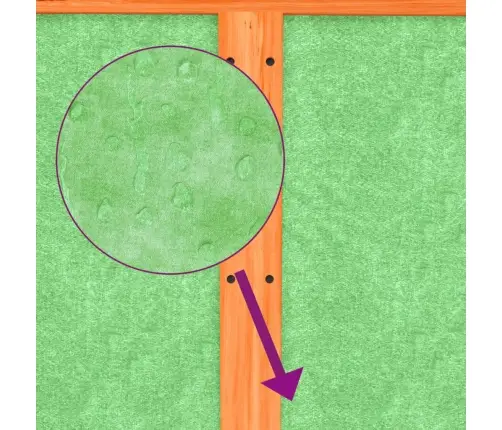 Triušių Narvas, Rudas, 144X123X67,5cm Pušies Medienos Masyvas