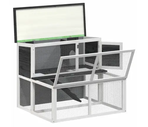 Küülikupuur, Hall, 102 X 90 X 84,5 cm Männipuit