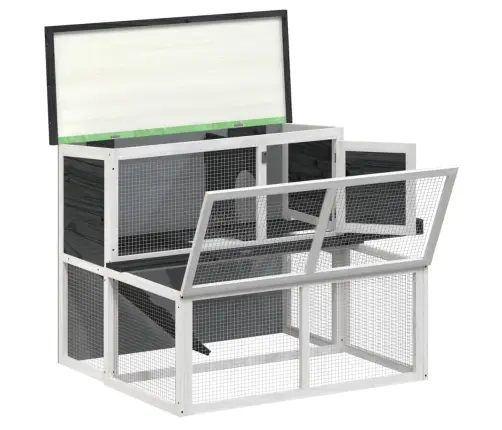 Küülikupuur, Hall, 102 X 90 X 84,5 cm Männipuit