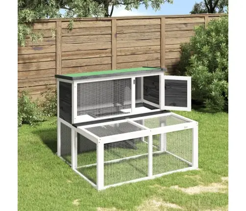 Küülikupuur, Hall, 102 X 90 X 84,5 cm Männipuit